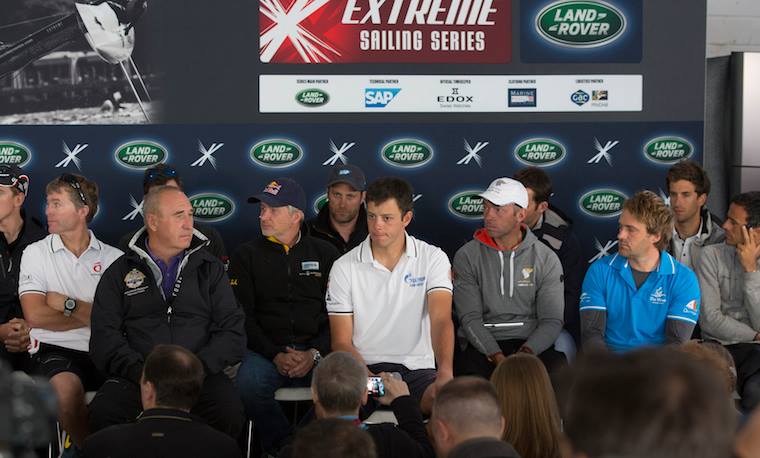 extreme sailing- skippers meeting